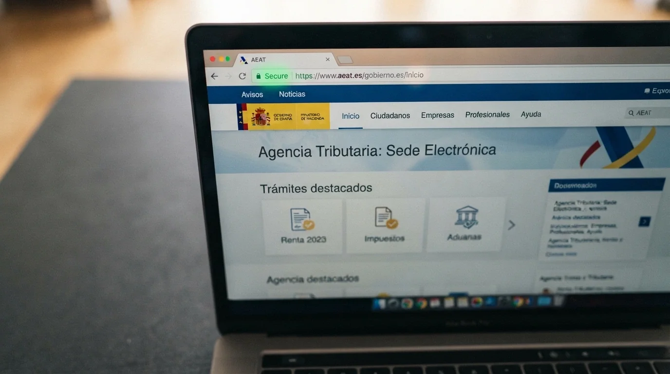 Barra de navegación de un navegador mostrando el dominio .es de un casino online, con el candado de seguridad y la mención a la DGOJ en el pie del sitio