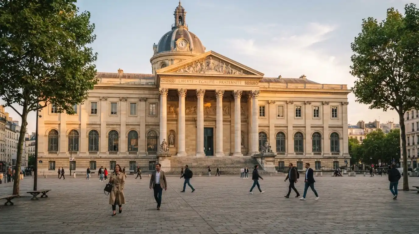 Fachada del edificio del Tribunal Supremo de España en Madrid